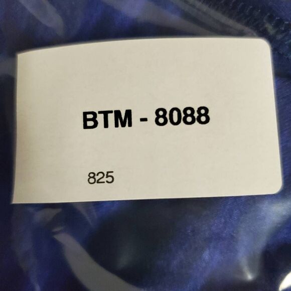 Under Armour HeatGear Compression Capri Leggings Blue Striped Women’s Small - Picture 7 of 7